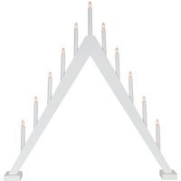 Schlicht gestalteter Kerzenleuchter Trill 11-flg.