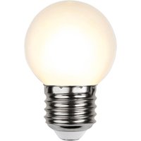 LED-Lampe E27 G45 für Lichterketten, weiß 2.700K