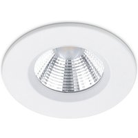 Trio Lighting Weißer LED-Einbaustrahler Zagros, IP65